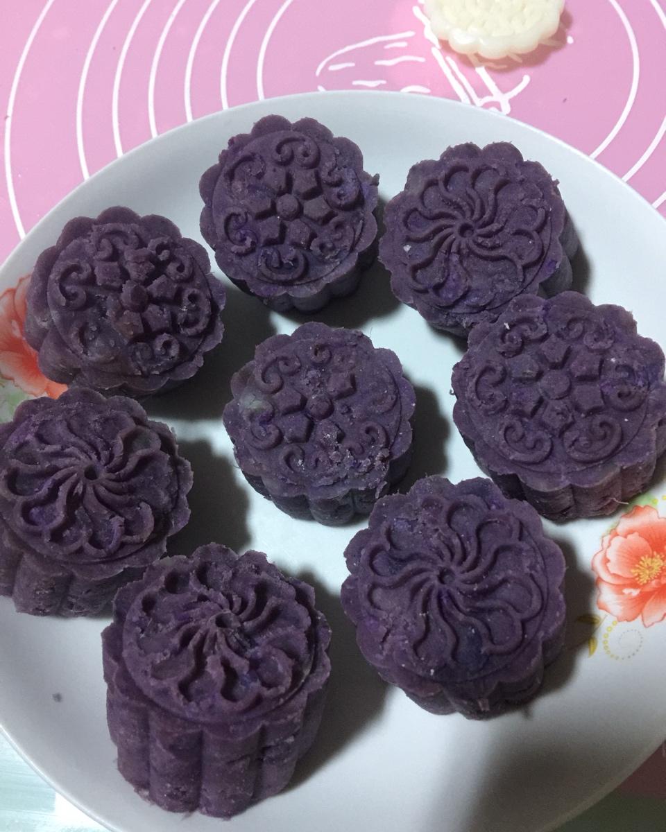 紫薯山药糕