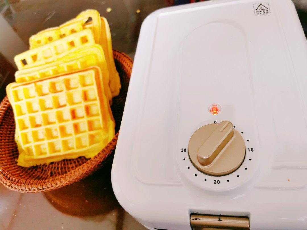 一口气吃六个！！超嗲！奶油松饼🧇