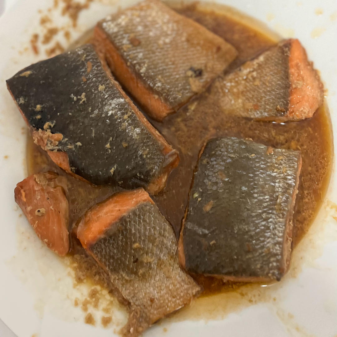 酱汁三文鱼【宝宝辅食】