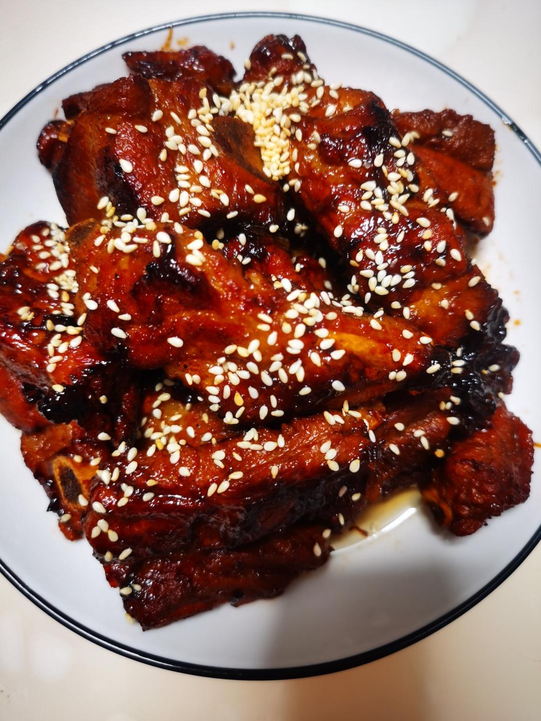 糖醋排骨/糖醋小排（不放油）（12345口诀做出正宗上海本帮）