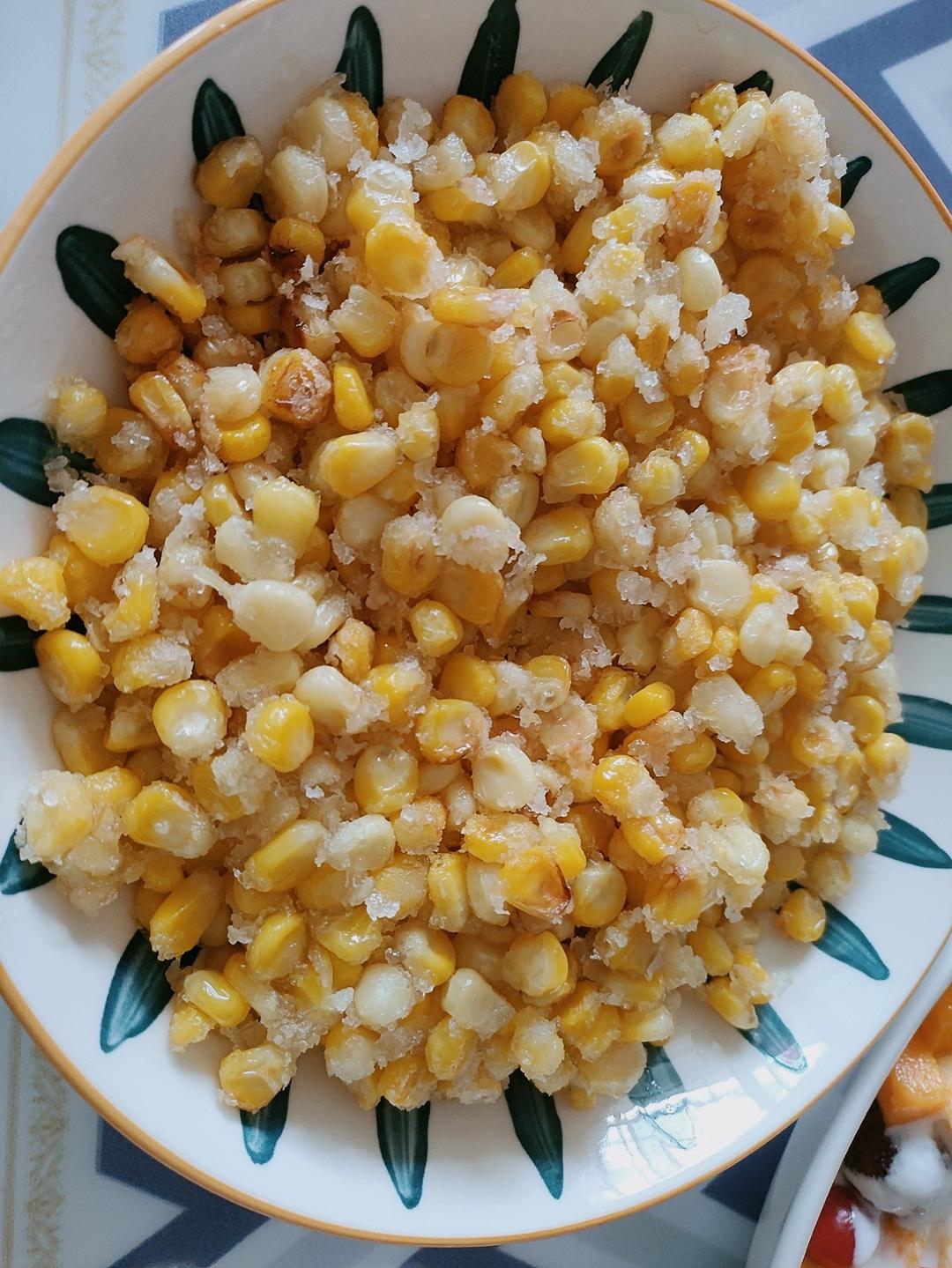 黄金玉米烙(超详细零失败)