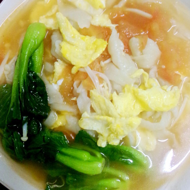 番茄鸡蛋面