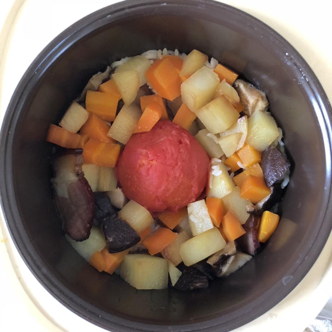 网红西红柿饭