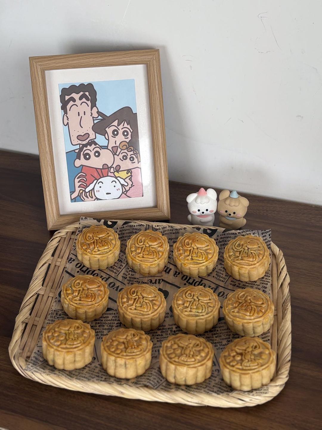 【终极版广式月饼配方】表皮油亮的秘诀！