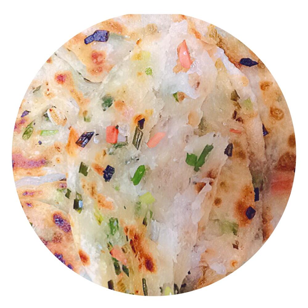堂妈教你做飘香葱油饼
