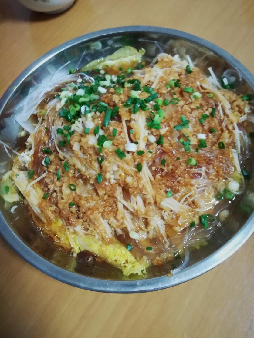 蒜蓉粉丝娃娃菜