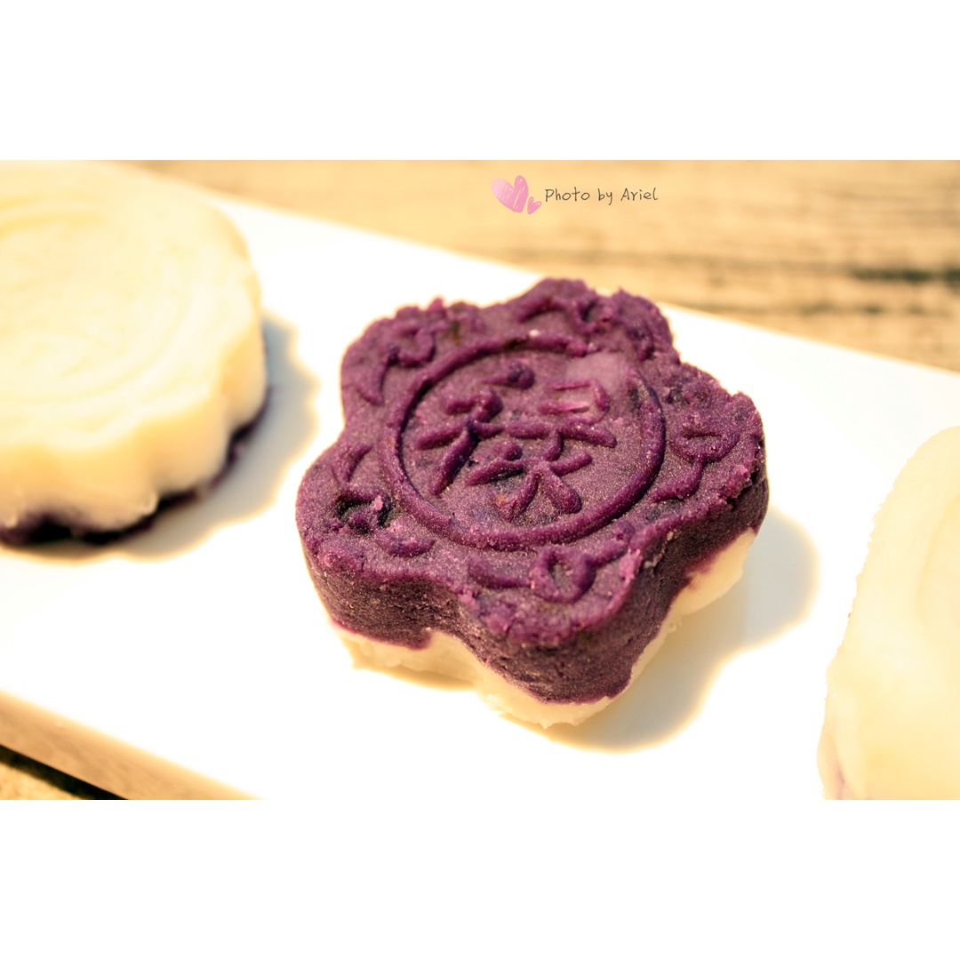 紫薯山药糕
