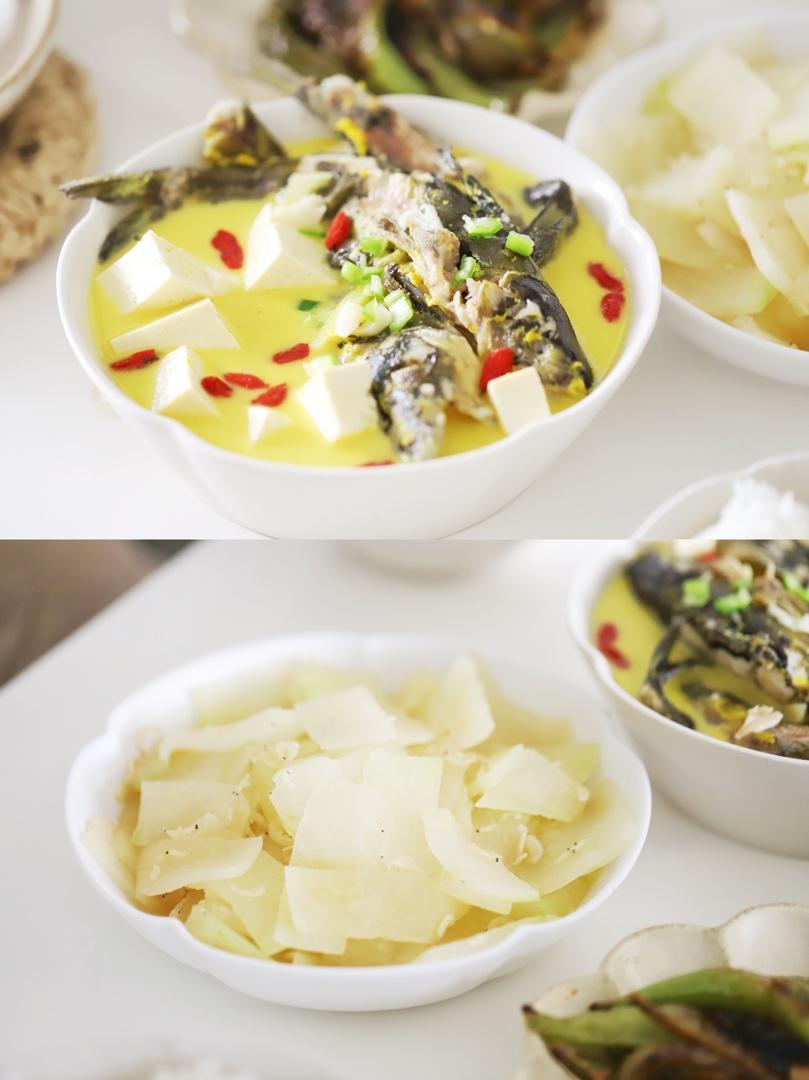 鲜掉舌头的黄骨鱼炖豆腐（教你10分钟煮出美味奶白鱼汤）