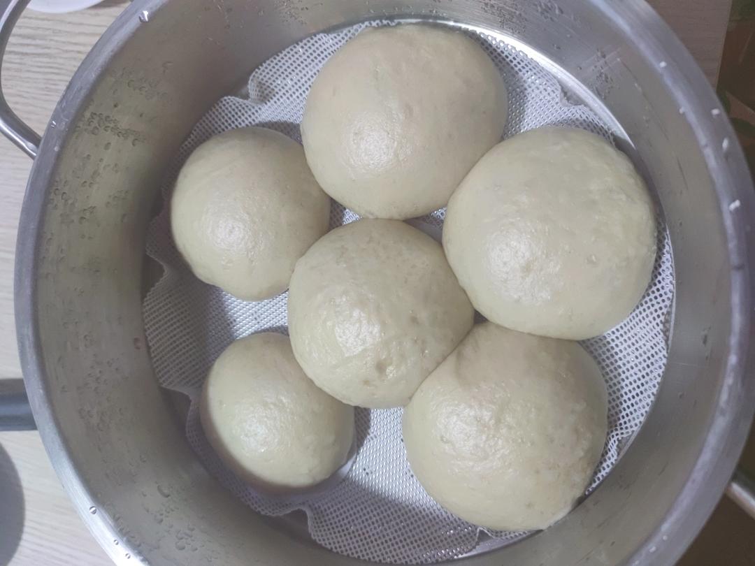 家常白馒头：偷懒排气法（厨师机+擀面杖）