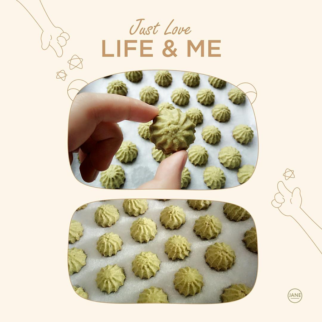 咖啡曲奇/抹茶曲奇/奶香曲奇（不用糖粉的特别做法）