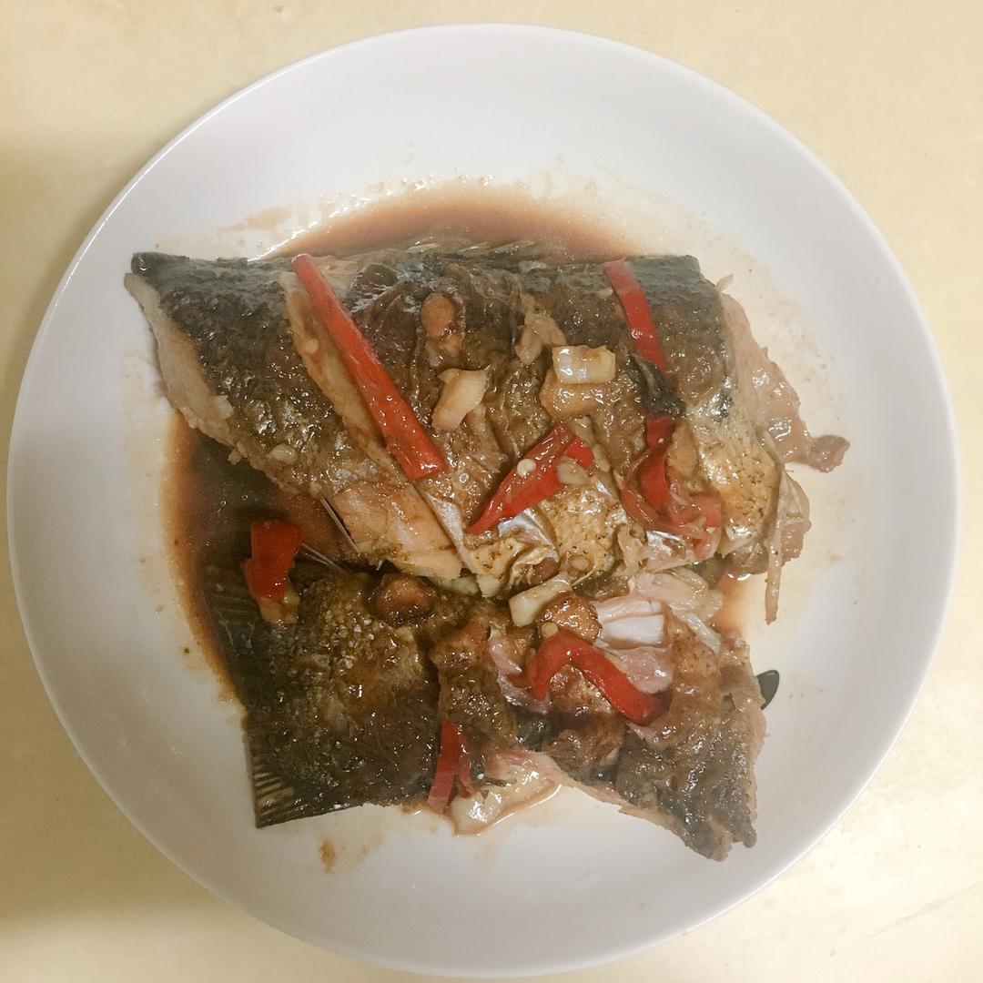 红烧鱼段