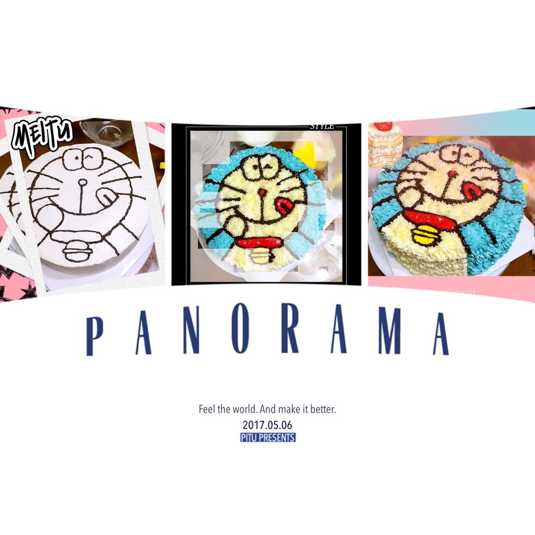 机器猫奶油蛋糕