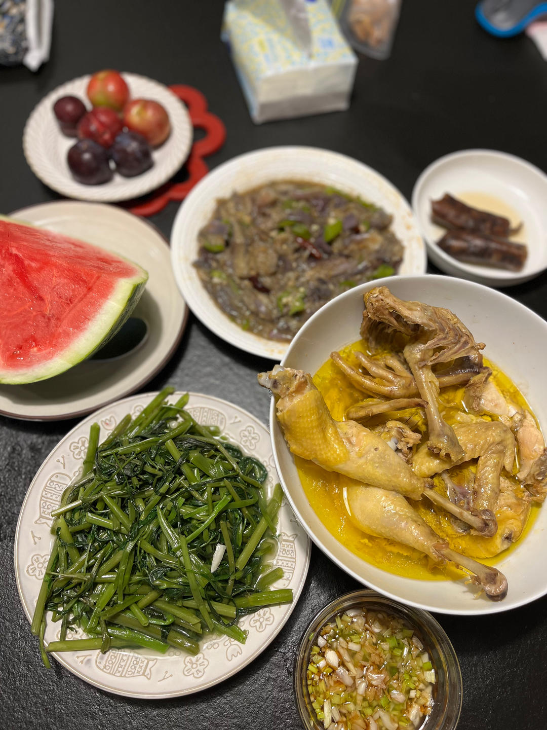 清蒸鸡肉