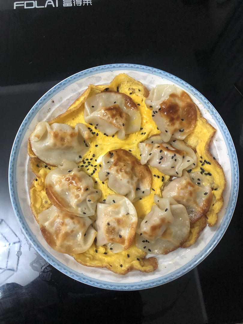 懒人快手抱蛋煎饺