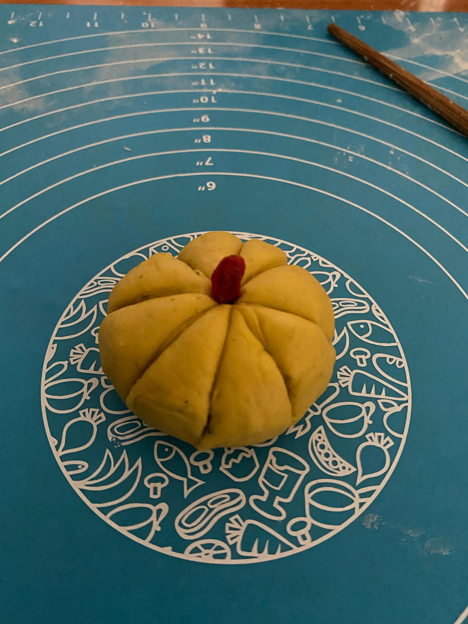 南瓜迷你小花卷 袖珍可爱 娃的最爱 附细节视频详解