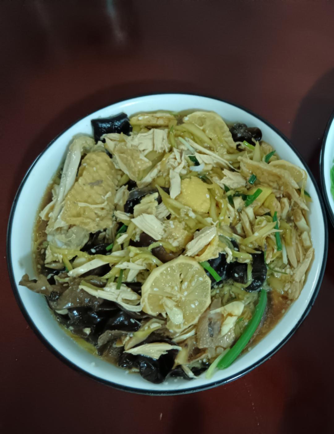 🥰简单好吃手撕鸡腿肉🍗零脂肪凉拌菜