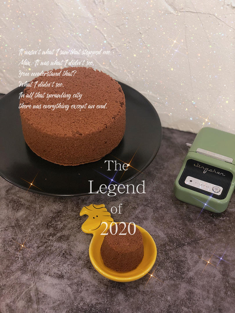 新手必做系列之二  不消泡巧克力海绵蛋糕（好吃到飞有动图）