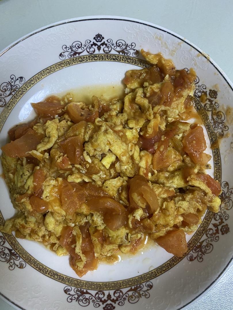 西红柿炒鸡蛋（嫩滑版）