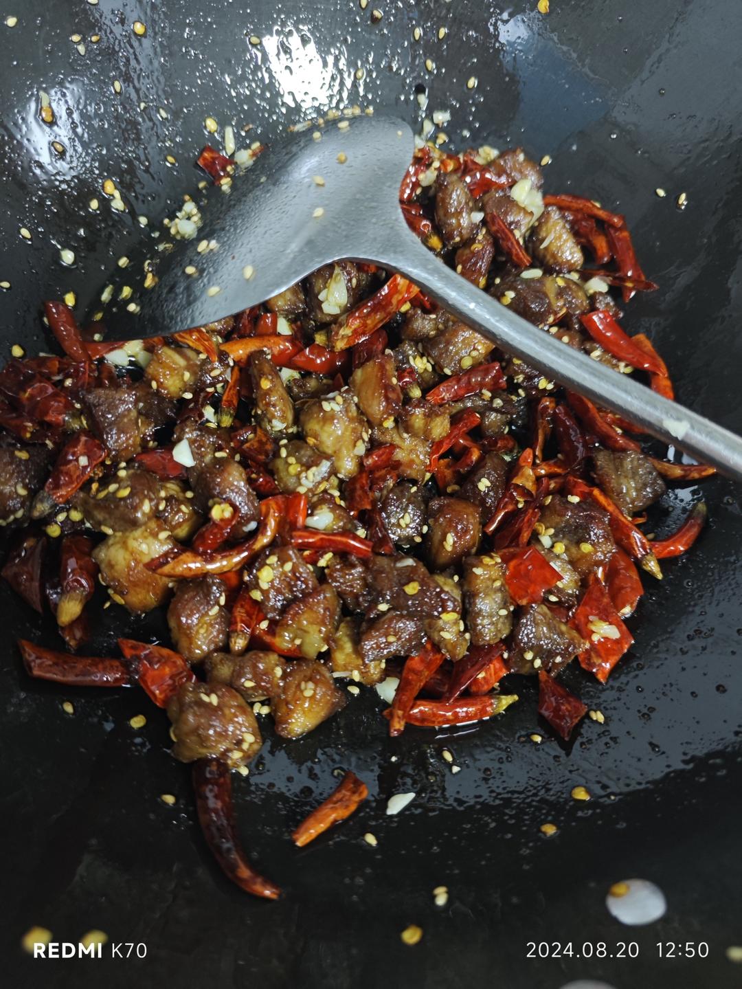 下酒神器～麻辣肉丁