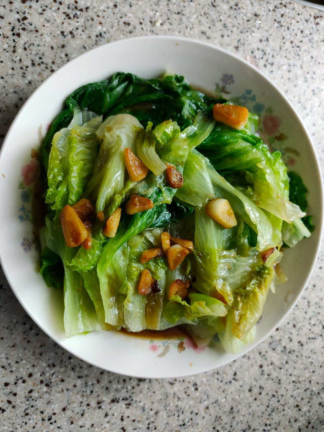 蚝油生菜
