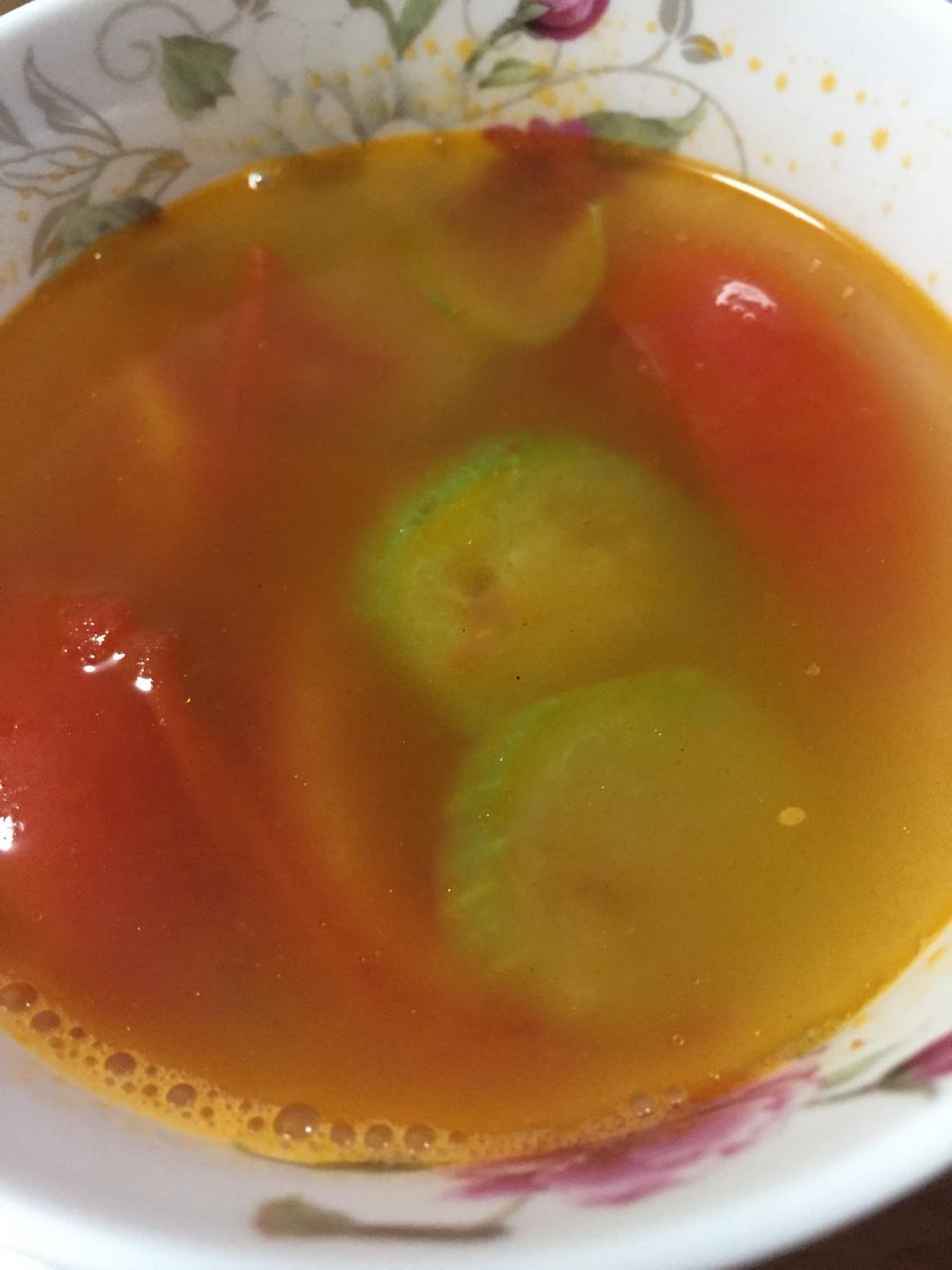 丝瓜番茄汤