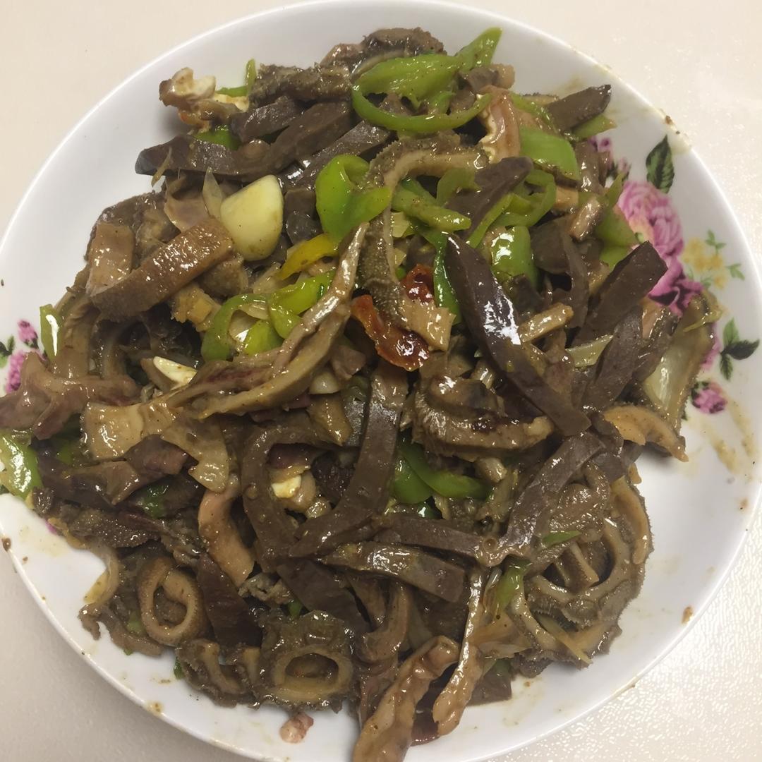 爆炒羊肚