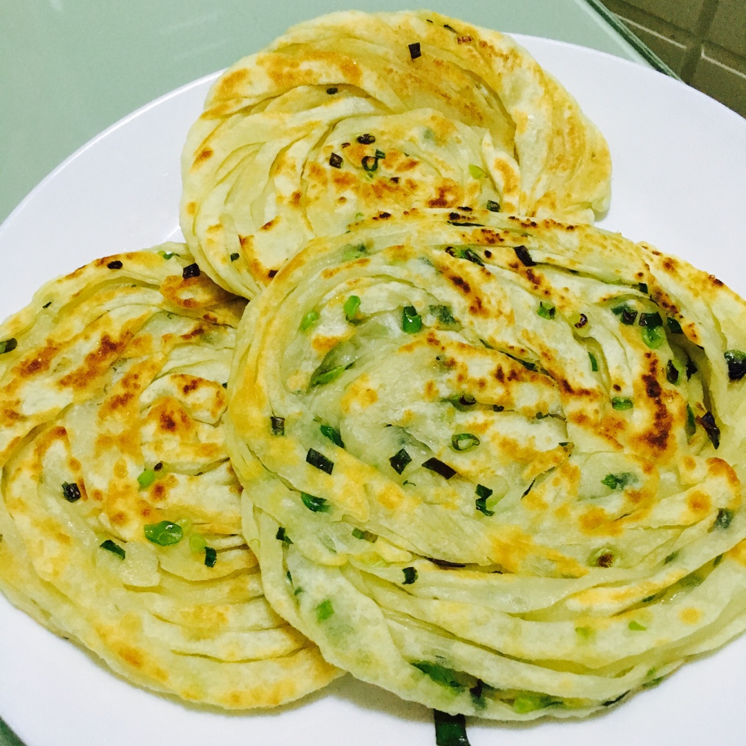 葱花手抓饼