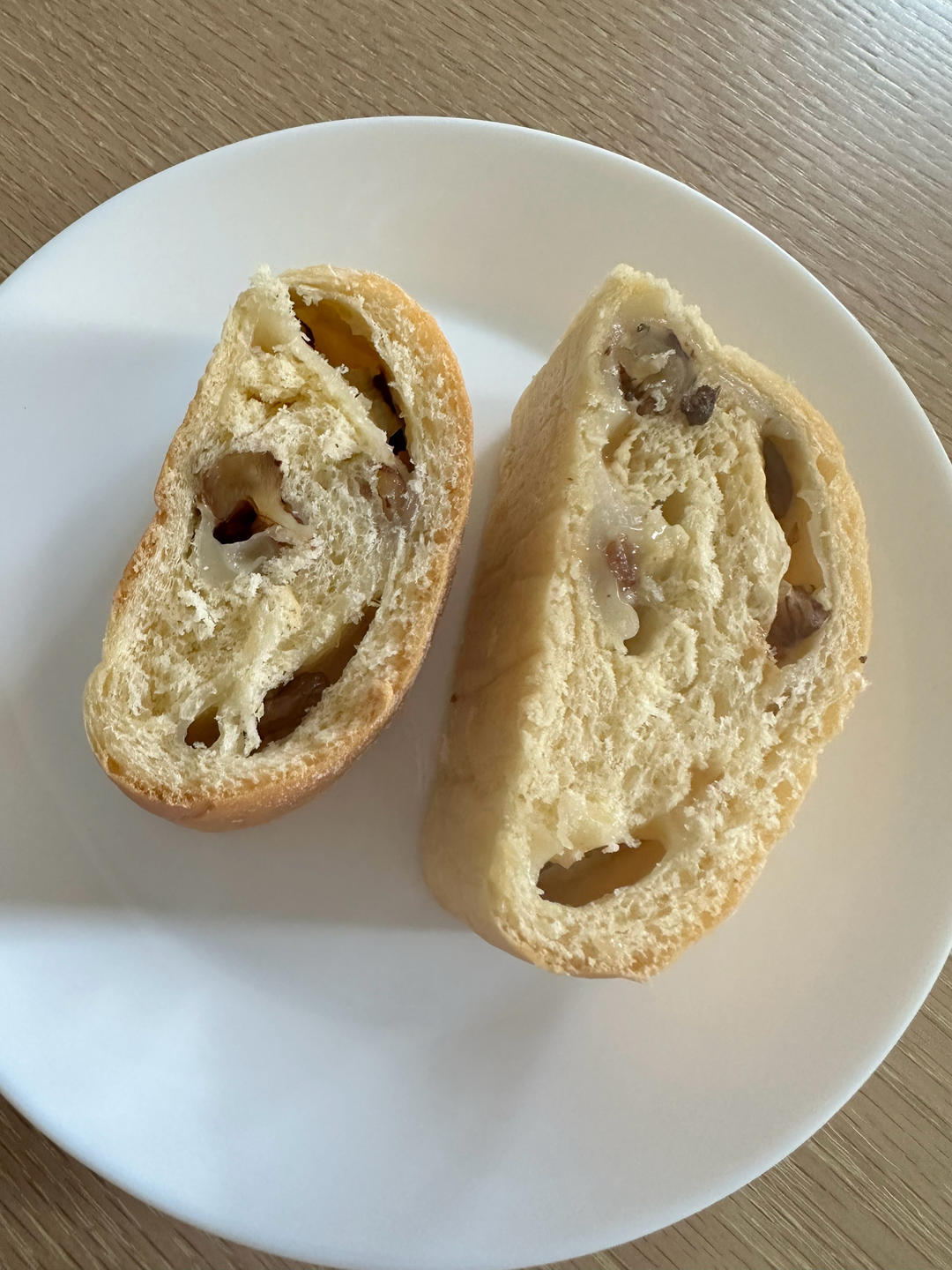 麻薯核桃夹心软欧包