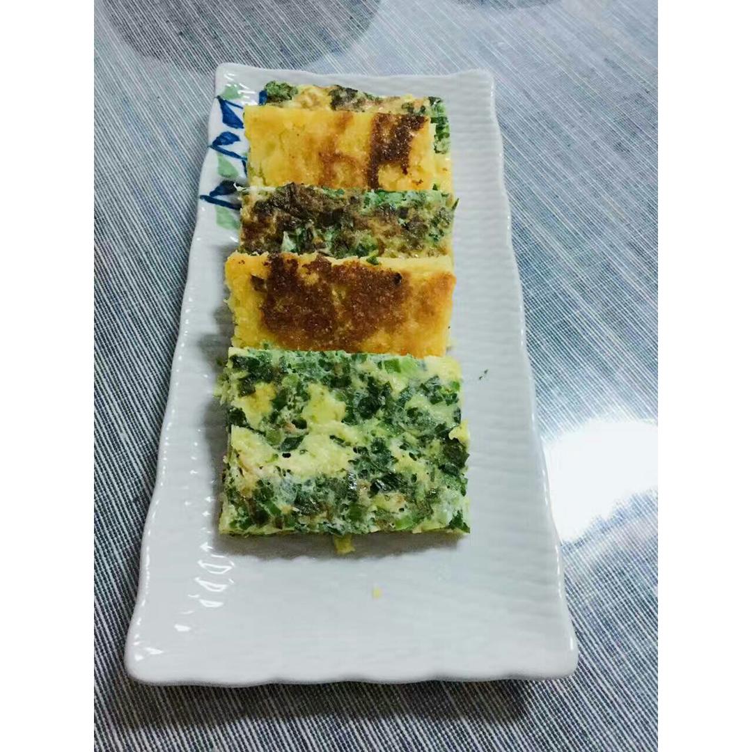 雪飞me做的玉米面糊饼