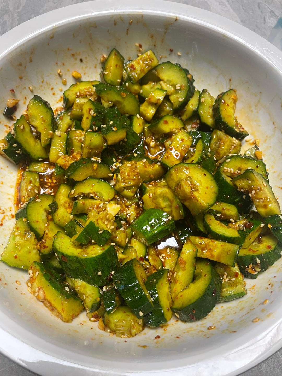 🌈酸酸辣辣巨开胃～超过瘾的凉拌黄瓜