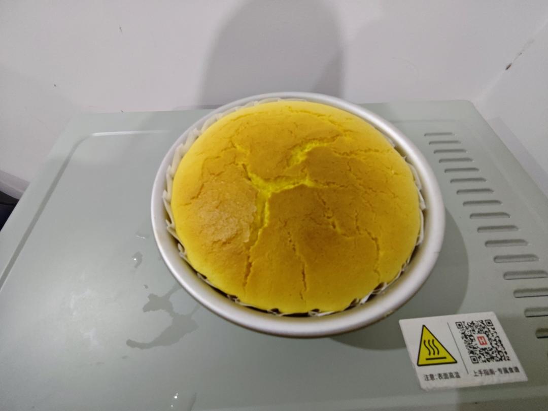 不用奶油奶酪也能做的“轻乳酪蛋糕”🍰