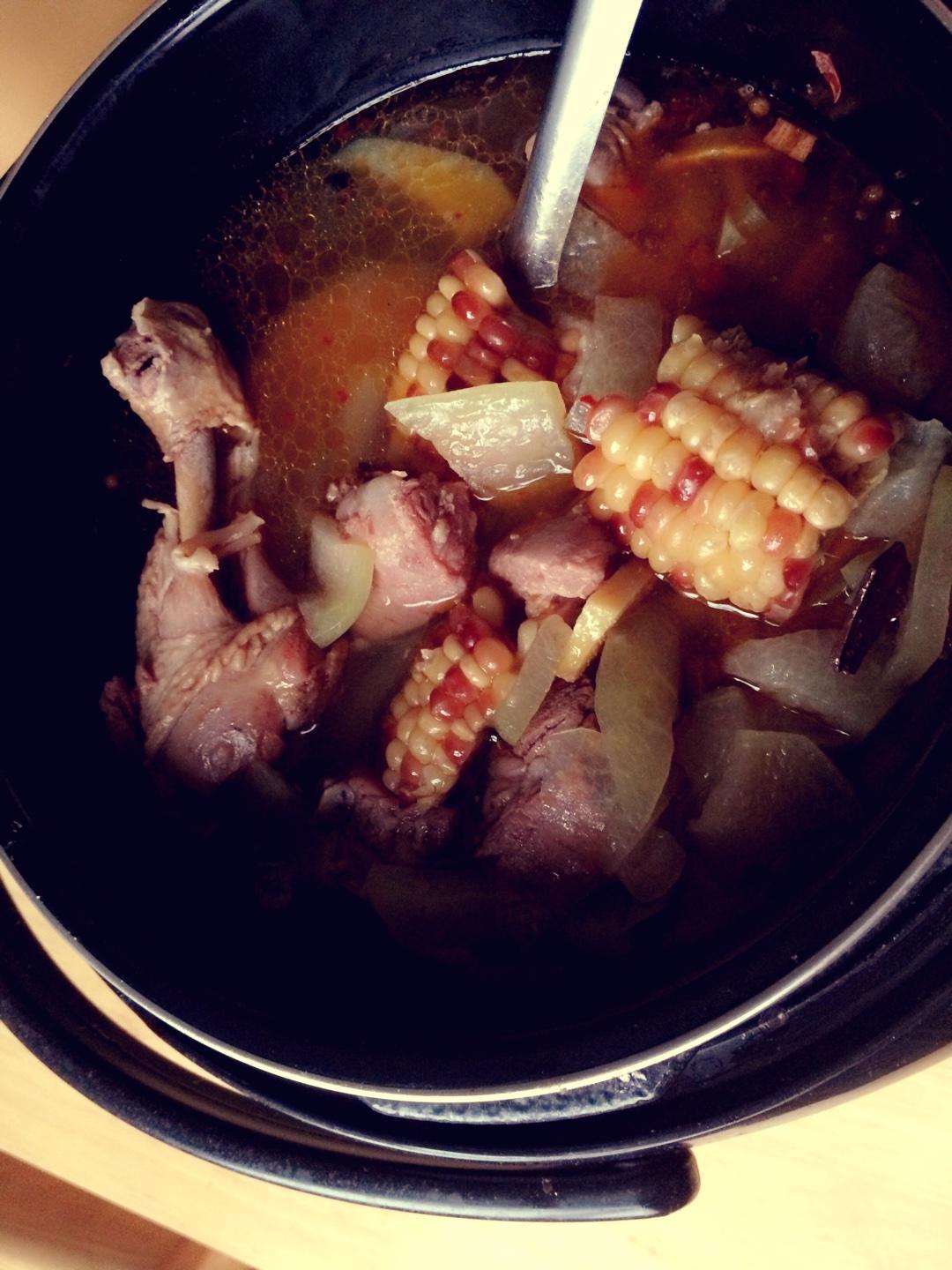 冬瓜玉米排骨汤