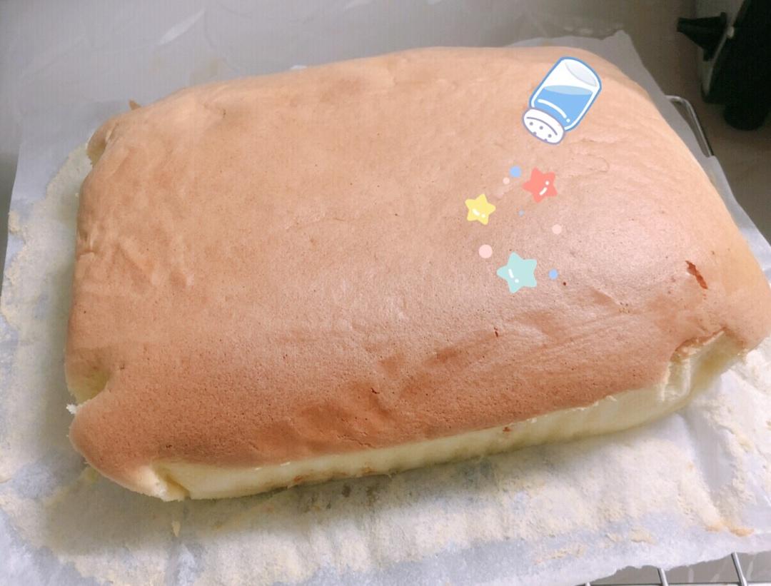 古早味蛋糕......烫面水浴法（28*28）