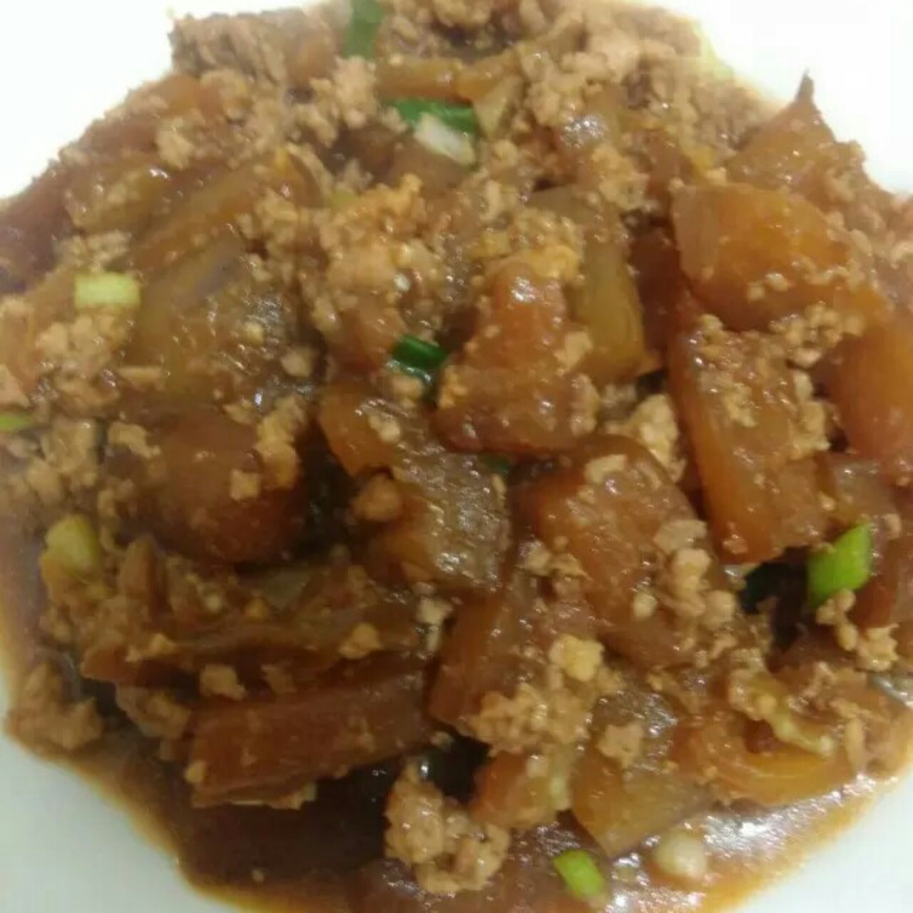 茄子！茄子！！红烧肉末茄子