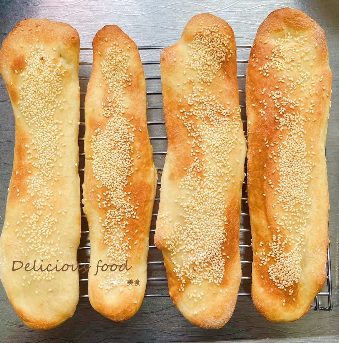 【小高姐】芝麻烧饼  满嘴留香的薄脆烧饼