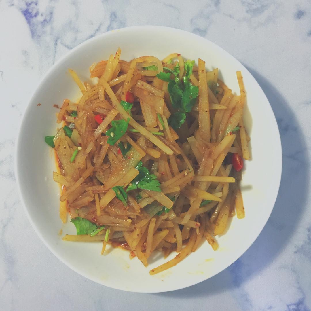 凉拌土豆丝