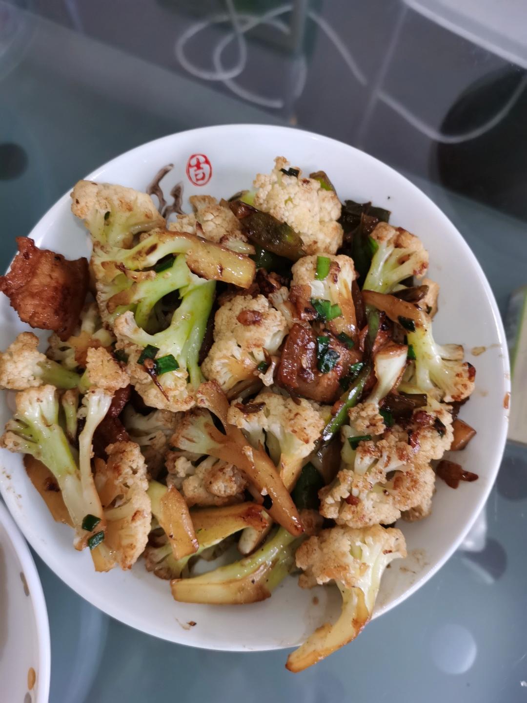 和饭店一个味道的干锅花菜