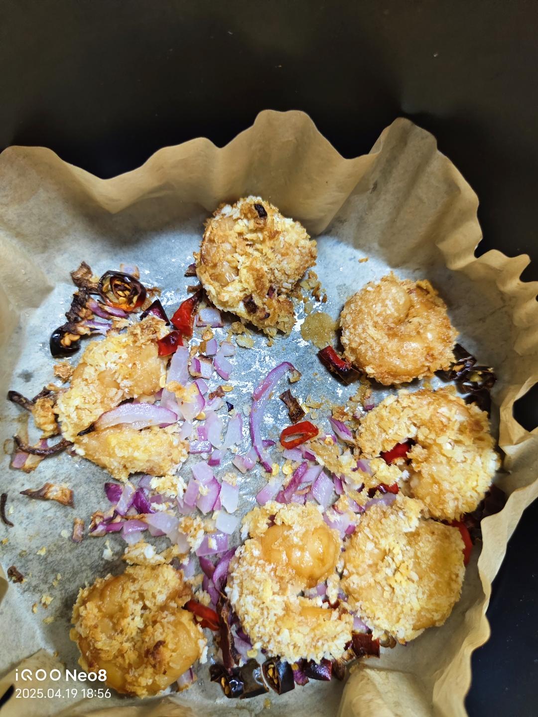 脆皮炸虾（空气炸锅）