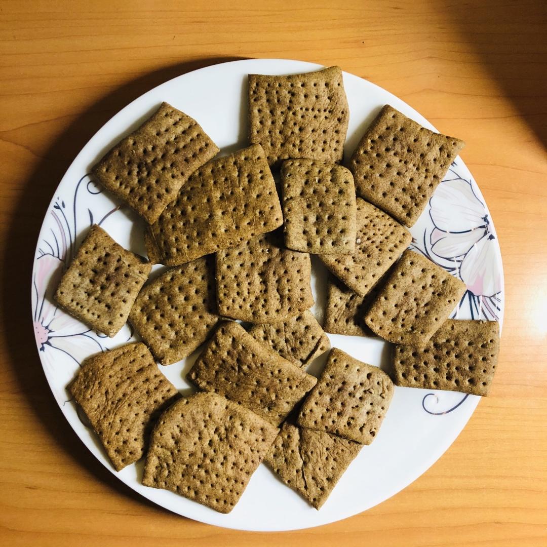 andy8alive做的零失败的无油无糖黑麦饼干