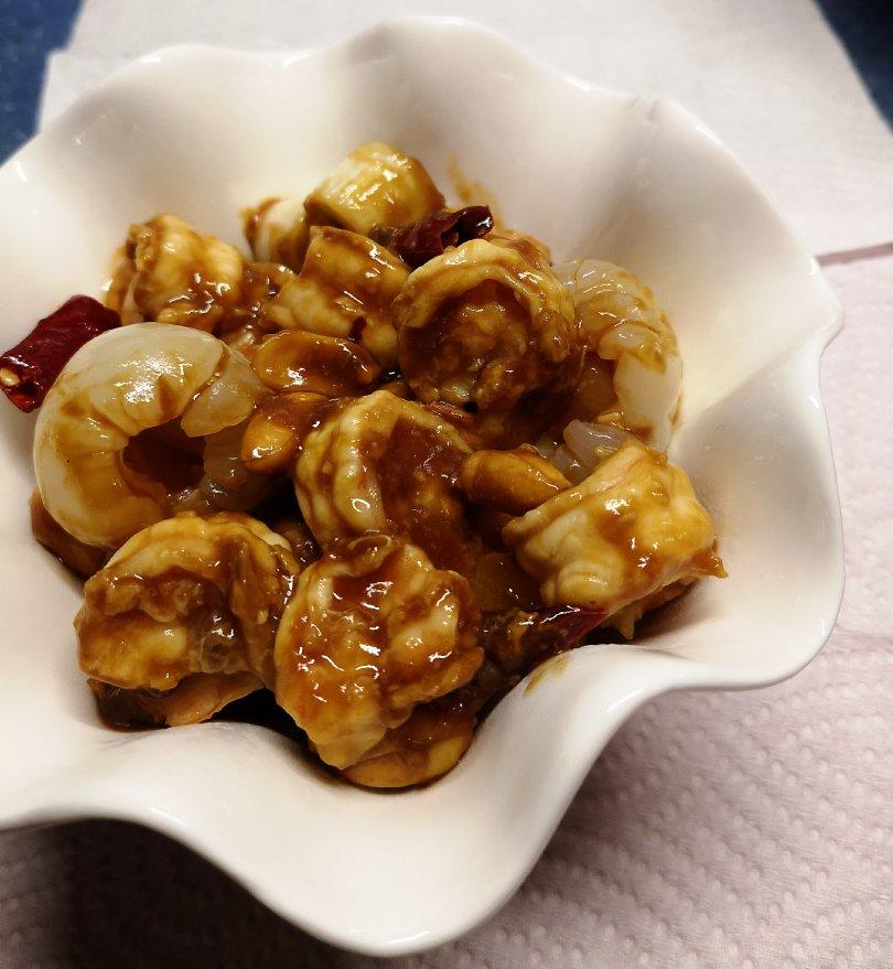 殿堂级的宫保虾球