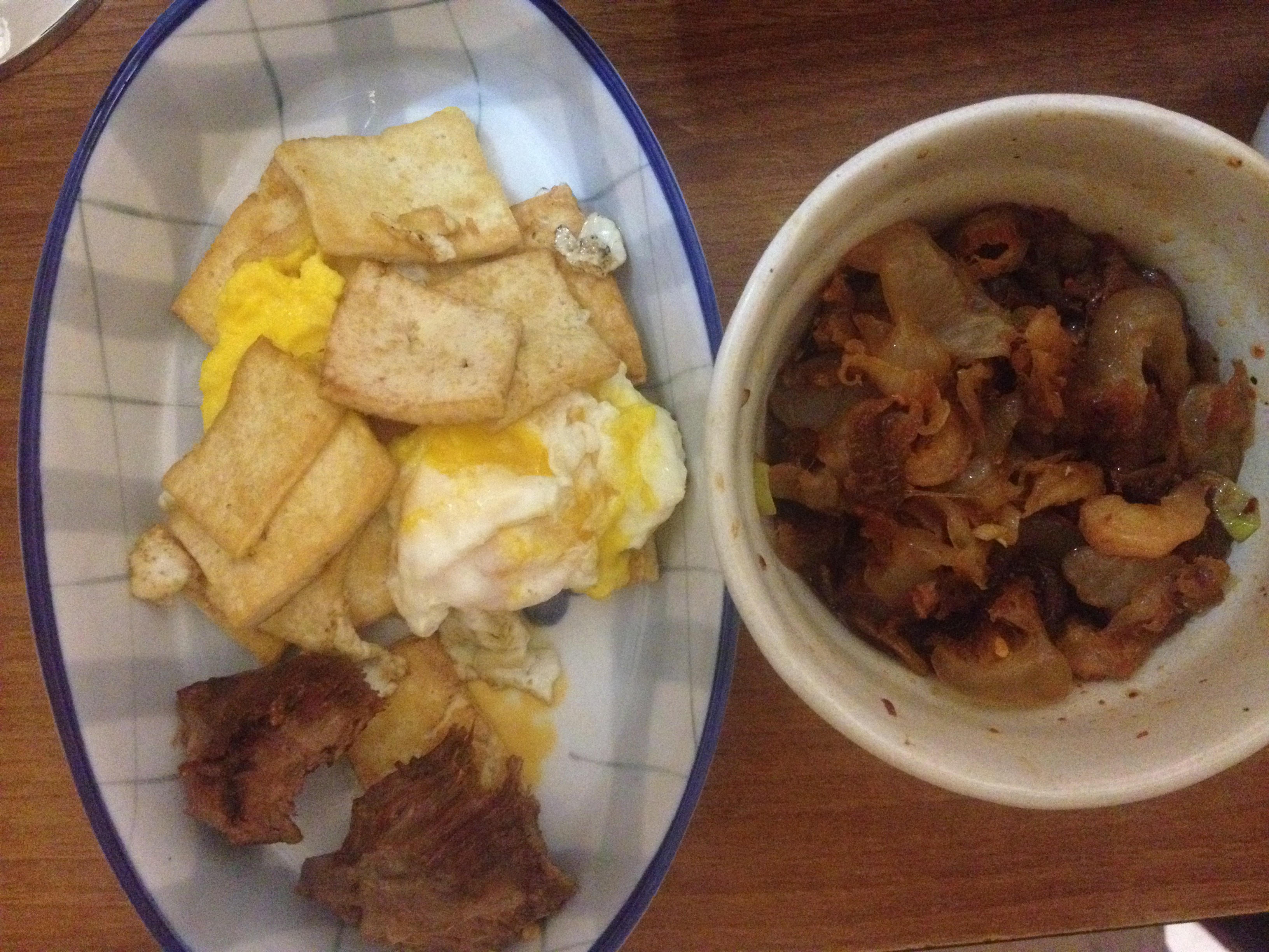 香喷喷的油煎豆腐