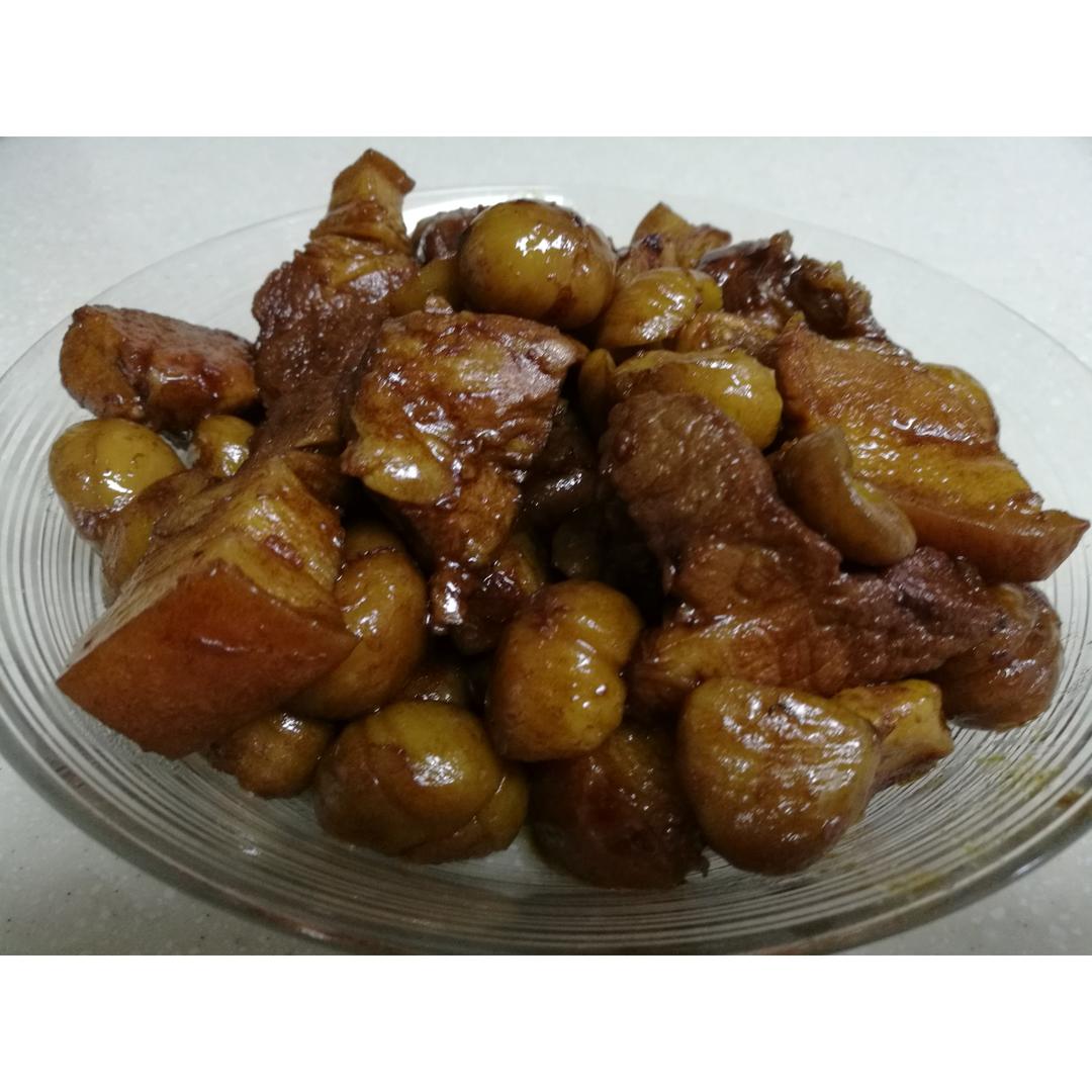 板栗烧肉