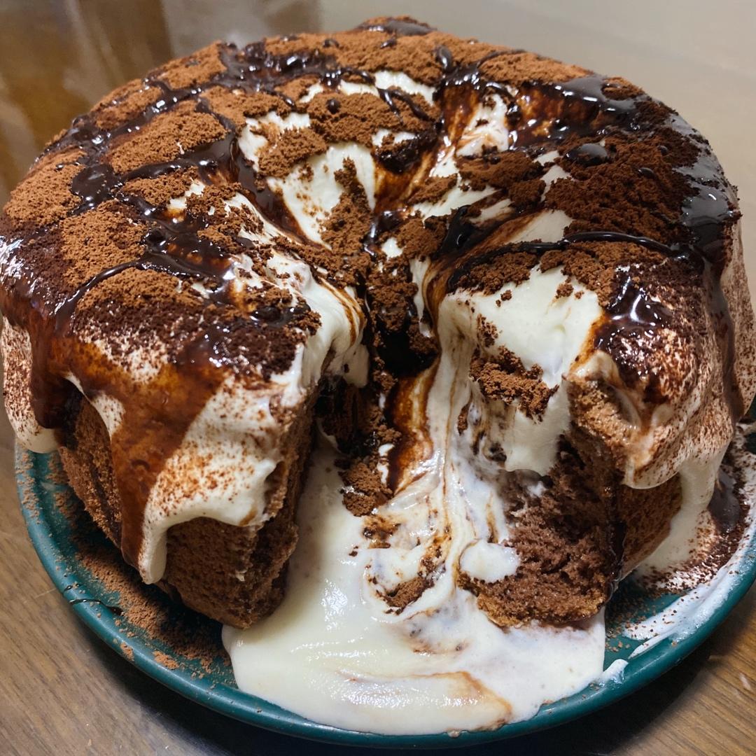 #视频教程#有灵魂的脏脏蛋糕，戚风生涯的巅峰之作，劣狐狐烘焙