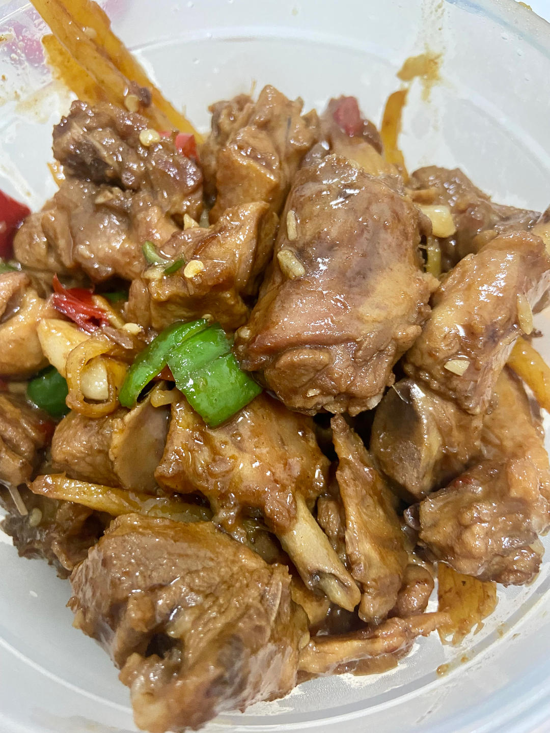 香辣爆炒鸭肉