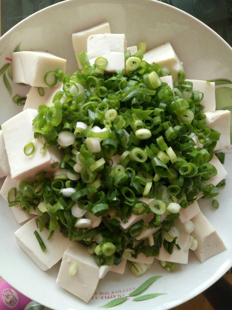 小葱拌豆腐