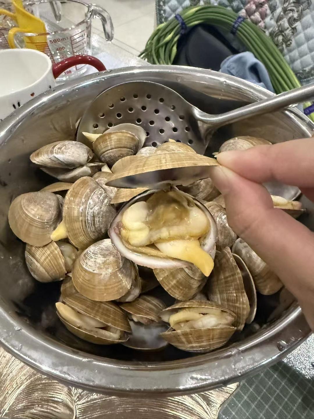 丹东大黄蚬子（无沙不需要佐料）