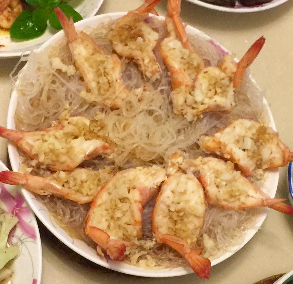 蒜蓉粉丝蒸虾