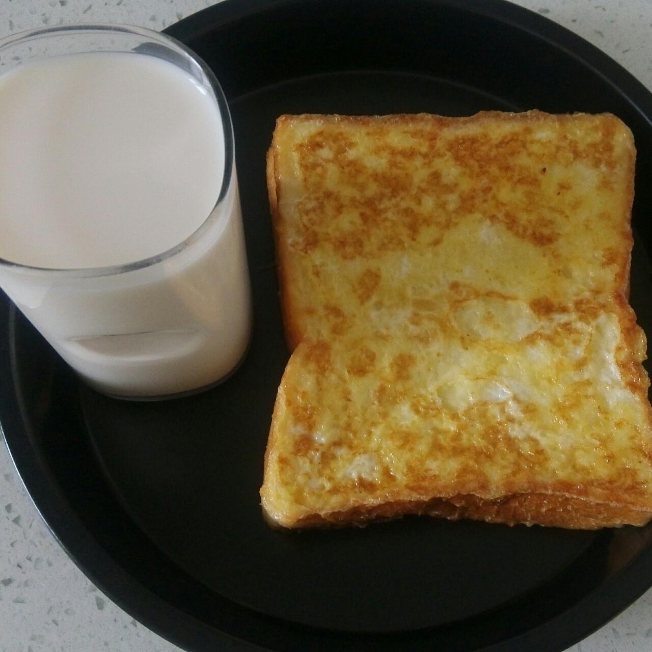 简单早餐——切片面包的做法