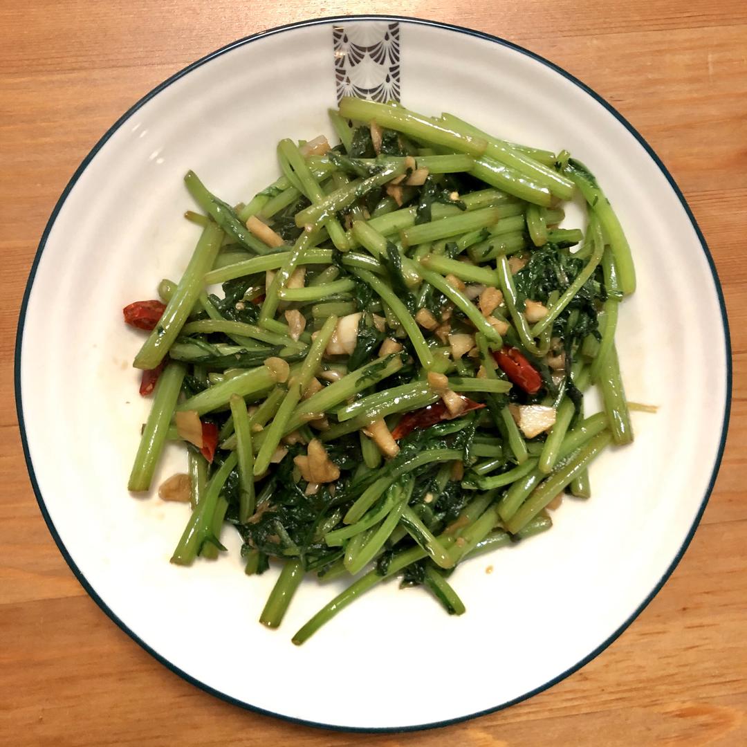 十分钟清炒蒜泥茼蒿