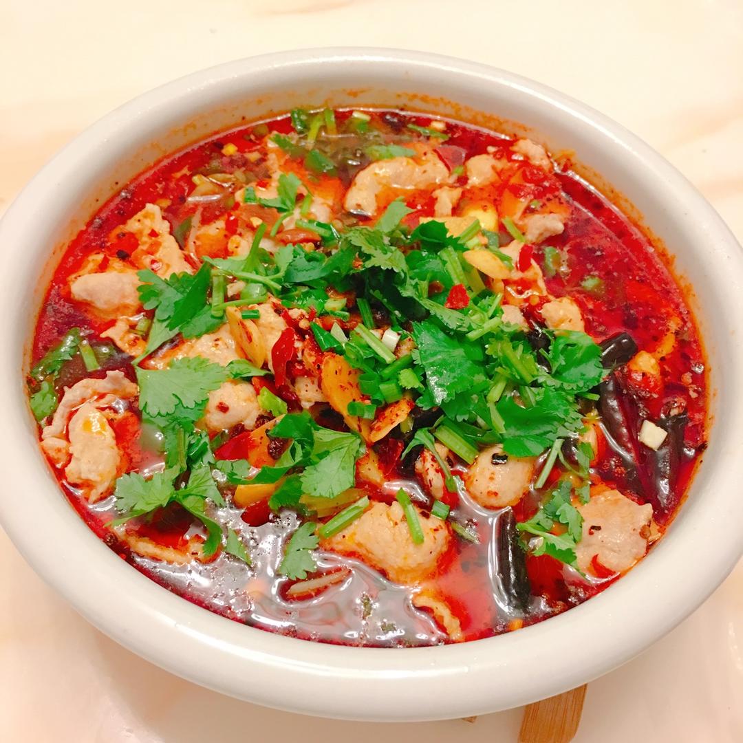 水煮肉片（吃不够的下饭菜）